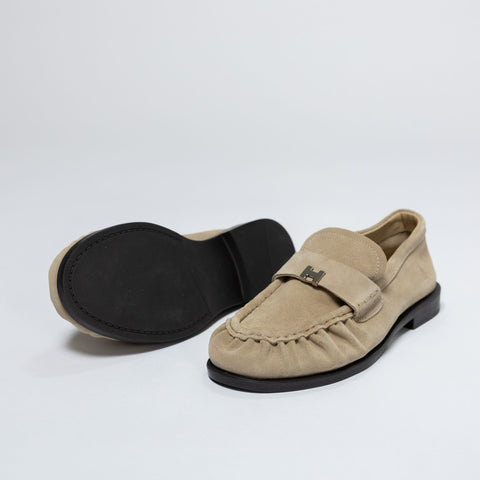 Natural Leather Loafers