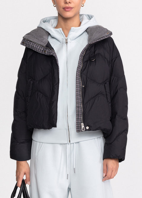 Geaca bomber cu accesorii decorative