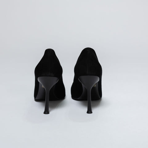 Crystal-Embellished Stiletto Pumps