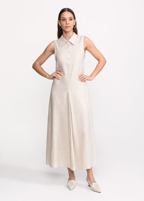 Rochie midi din in