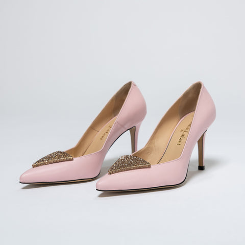 Pumps with Sparkling Embellishment