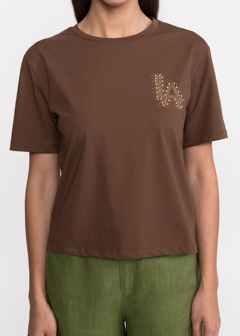 Tricou din bumbac cu croiala lejera
