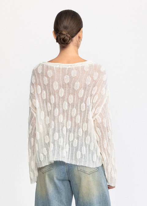 Bluza cu material tricotat 26181