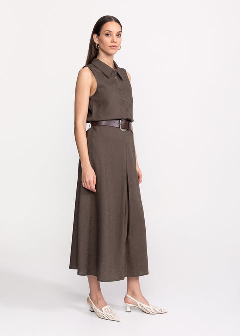 Rochie midi din in