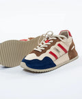 Adidasi din piele,multicolor