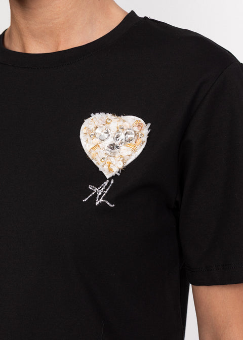 Tricou casual din bumbac AnnaLafaet