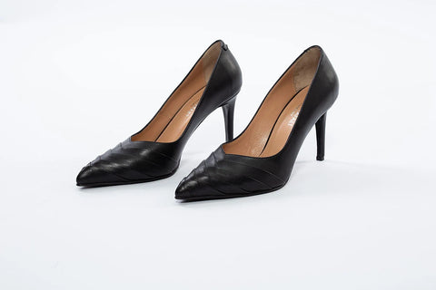 Pantofi negri stiletto