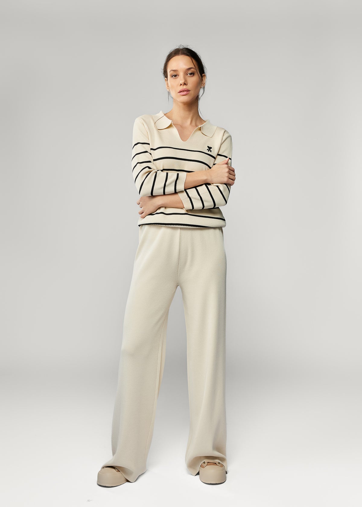 Knitted Two-Piece Set