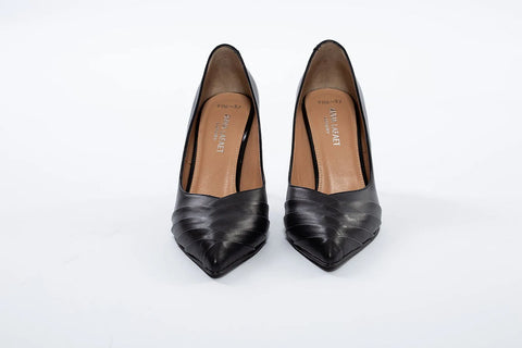 Pantofi negri stiletto
