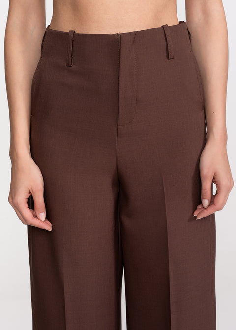 Pantaloni eleganti cu talie inalta