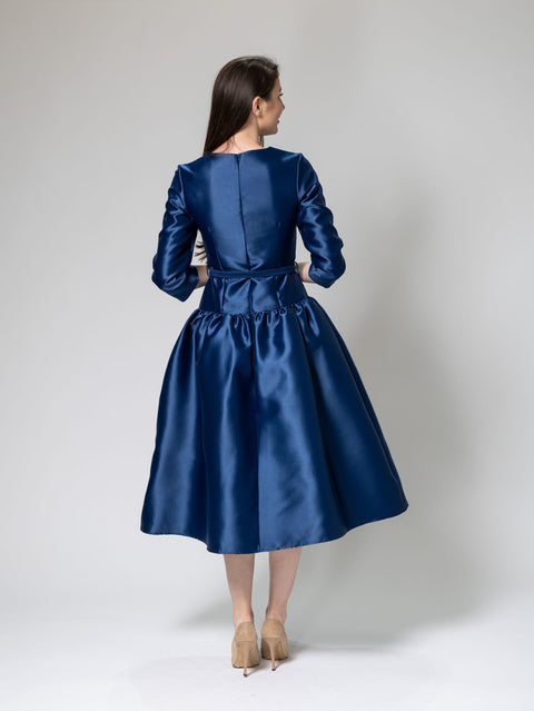 Satin Midi Dress