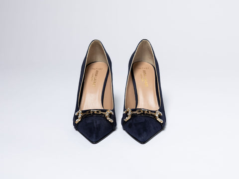 Stiletto Pumps with Elegant Detail