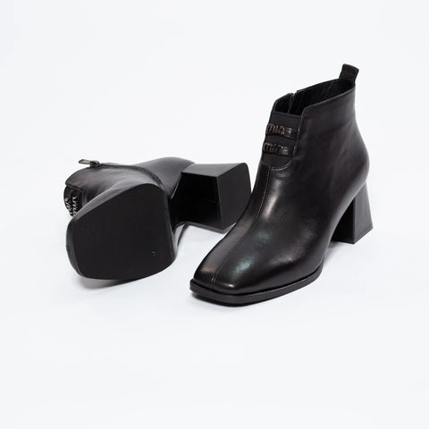 Botine Elegante din Piele Naturală