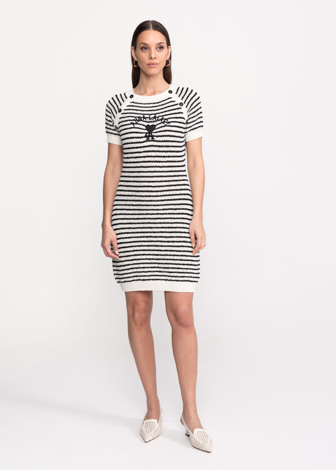 Rochie Tricotata cu logo Anna Lafaet