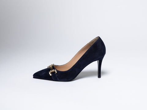 Stiletto Pumps with Elegant Detail