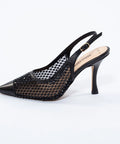 Pantofi eleganți cu plasă și vârf ascuțit – toc subțire 9 cm AnnaLaFaet