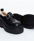 Loafers imblaniti din piele ecologica