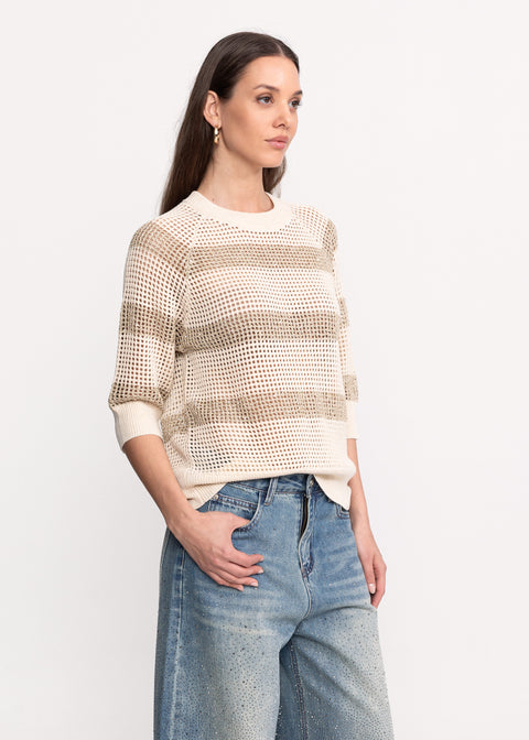 Open-Knit Sweater