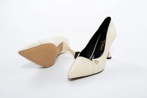 Pantofi Stiletto Eleganti din Piele Naturală cu Toc Ivoar