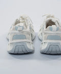 Adidași fashion cu design încrucișat și accente argintii – stil urban futurist – AnnaLaFaet