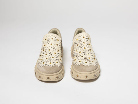 Casual Shoes with Floral Design