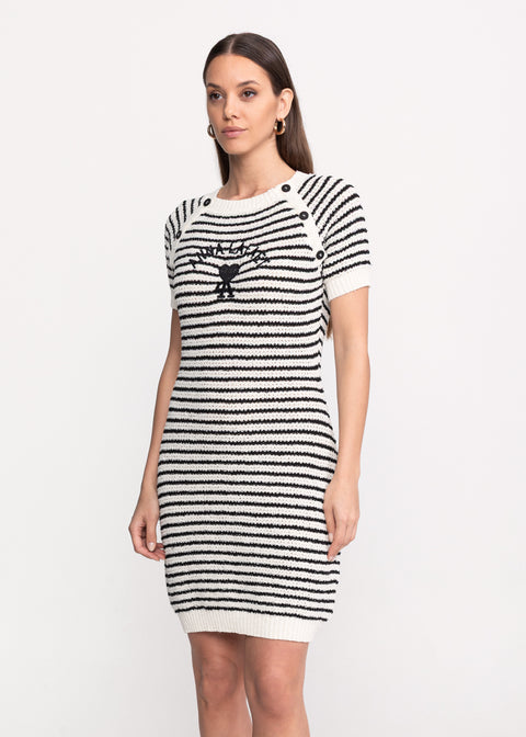 Rochie Tricotata cu logo Anna Lafaet