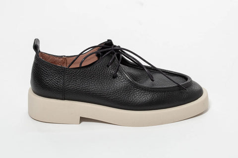 Loafers Negri Lore din piele naturală