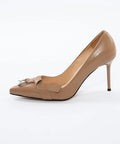 Pantofi Stiletto cu Cataramă Decorativă