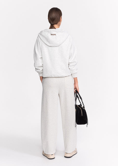 Pantaloni lejeri din bumbac cu talie elastica 8512