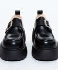 Loafers imblaniti din piele ecologica