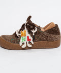 Pantofi Casual din Piele Naturală Texturată