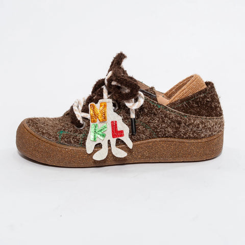 Pantofi Casual din Piele Naturală Texturată