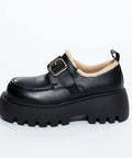 Loafers imblaniti din piele ecologica
