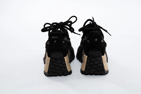 Sneaker din Piele Naturală cu Talpă Masivă