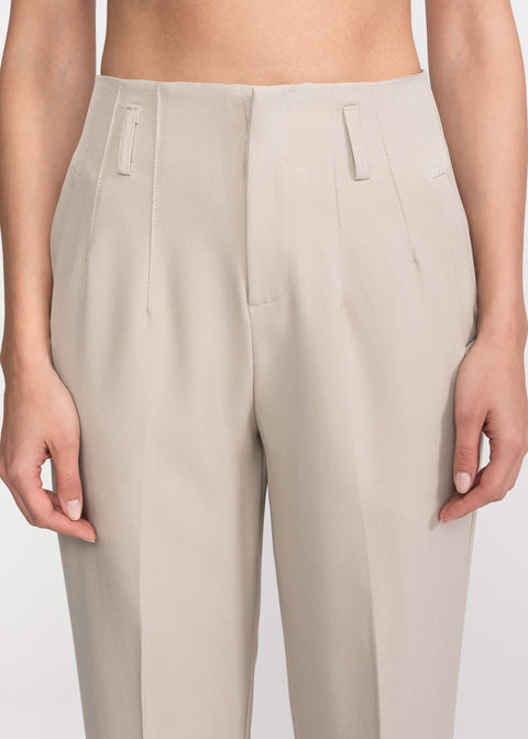 Pantaloni eleganti cu croiala dreapta
