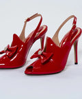 Pantofi din piele lăcuită cu toc înalt de 11 cm – puterea eleganței autentice