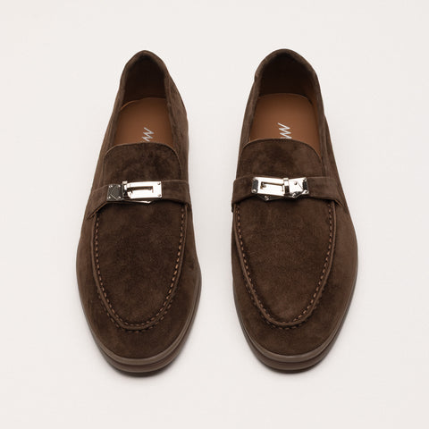 Mocasini cu cusaturi decorative