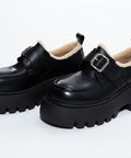 Loafers imblaniti din piele ecologica