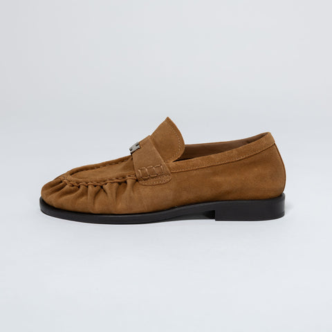 Natural Leather Loafers