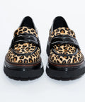Pantofi din piele naturala,animal print