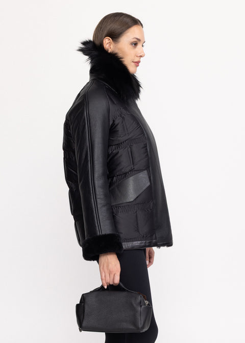 Geaca scurta din Shearling