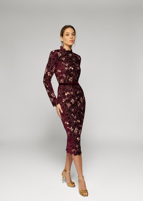 Lace Midi Dress