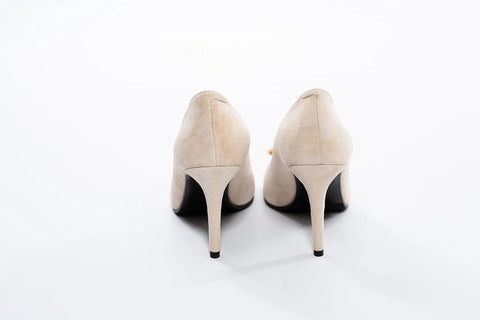 Pantofi eleganti din piele întoarsă