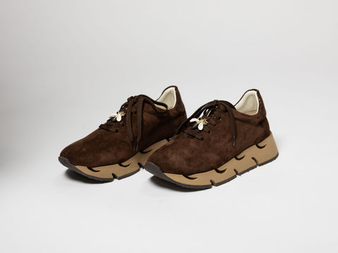 Bee Appliqué Sneakers