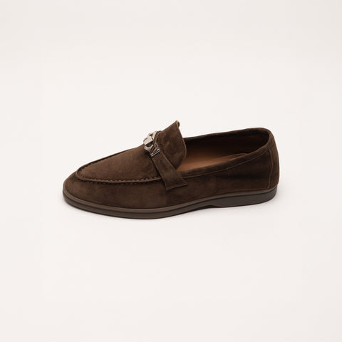 Mocasini cu cusaturi decorative