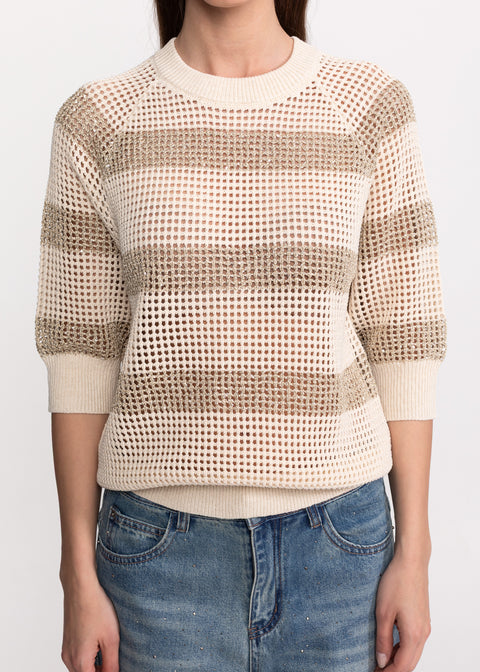 Open-Knit Sweater