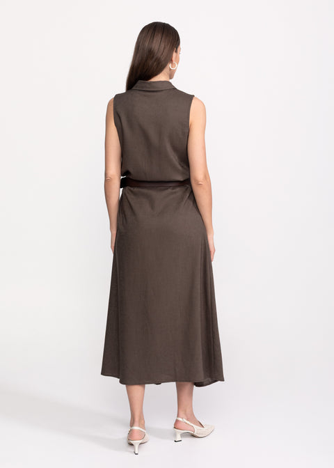 Rochie midi din in