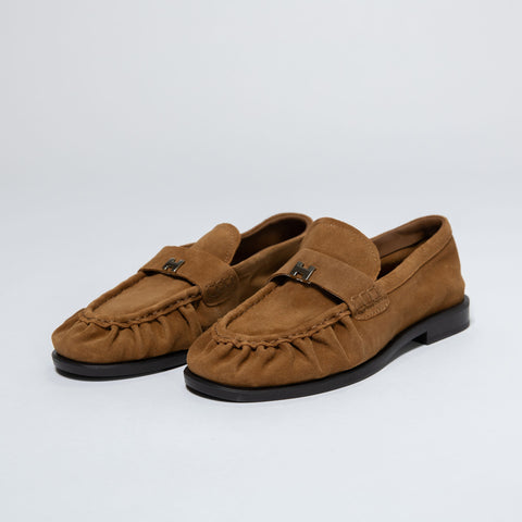 Natural Leather Loafers