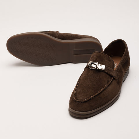 Mocasini cu cusaturi decorative