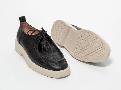 Loafers Negri Lore din piele naturală
